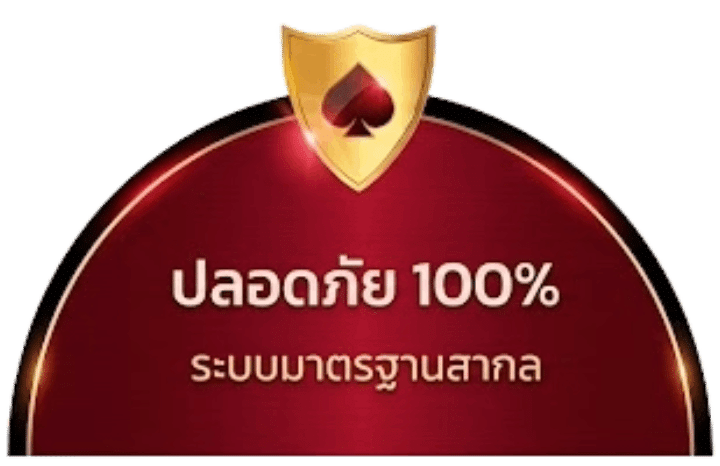 ปลอดภัย 100% ระบบมาตรฐานสากล