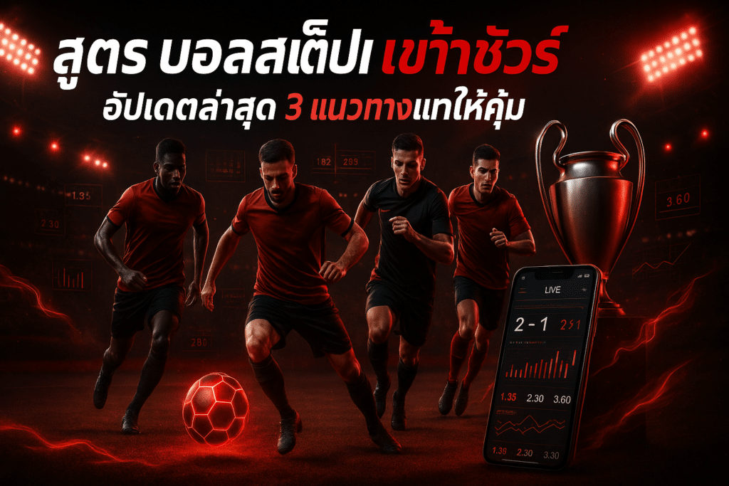 สูตร บอลสเต็ป เข้าชัวร์